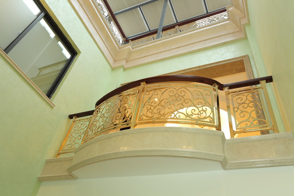 精雕铜/铝楼梯屏风285